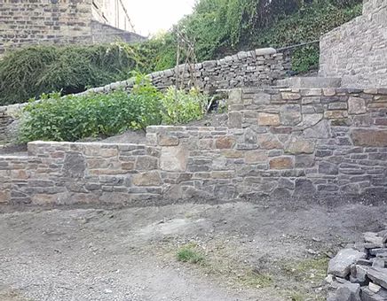 Stone and brickwork in Derbyshire